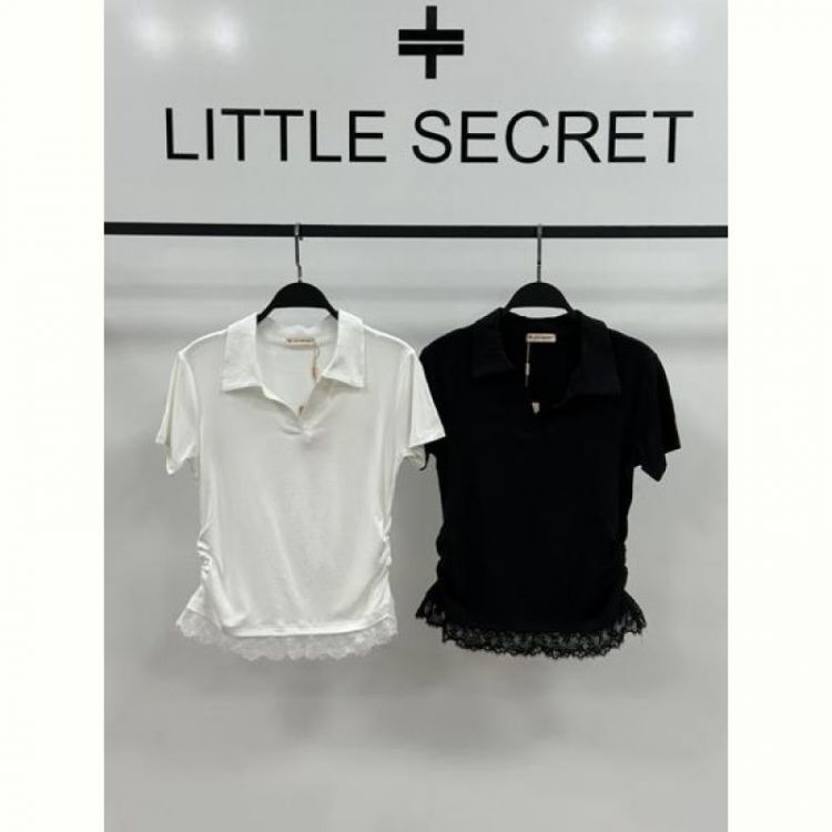 Купить Футболка Little Secret 2212-2 black на obuv-plus.com.ua