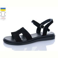 Купить Босоножки Sali 56 чорний з чор-п.батал на obuv-plus.com.ua