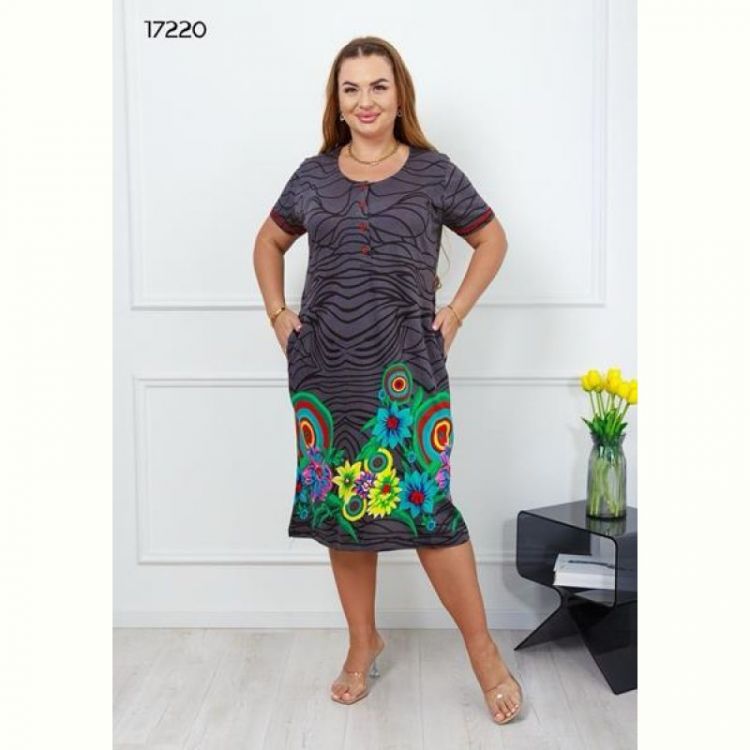 Купить Платье Vehuiah 17220 grey на obuv-plus.com.ua