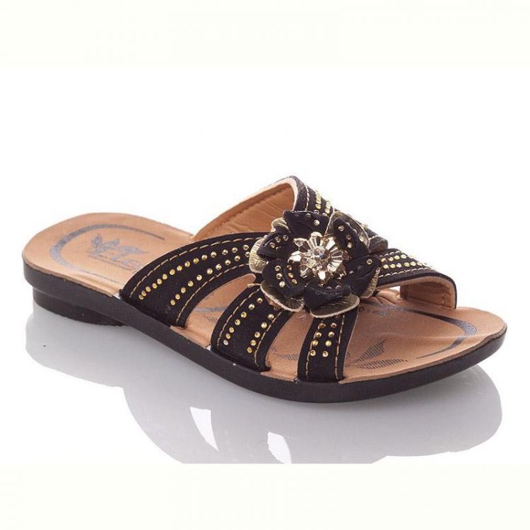 Купить Шлепанцы Malibu GElena-N1B-black на obuv-plus.com.ua
