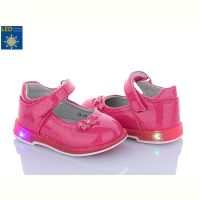 Купить Туфли Clibee D10 peach LED на obuv-plus.com.ua