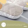 Купить Подушка П-подобная IDEIA 140х75х20 см U-shape для беременных, реабилитации и повседневного комфорта серо/белая на obuv-plus.com.ua