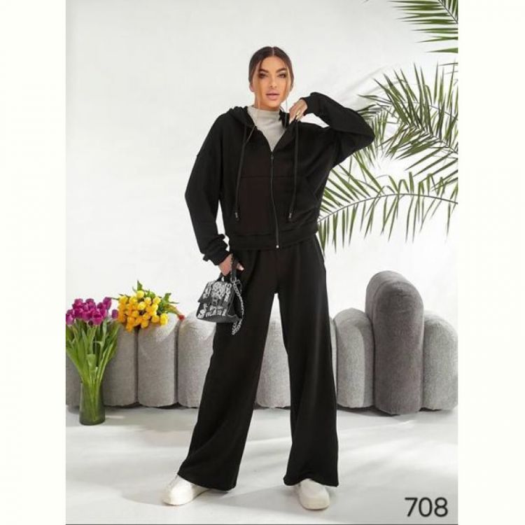 Купить Костюм спорт Romeo life 708 black на obuv-plus.com.ua