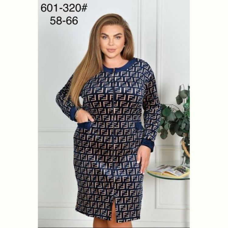 Купить Халат Romeo life 601-320 navy на obuv-plus.com.ua