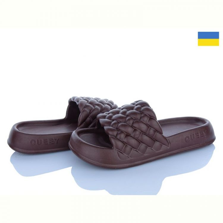 Купить Шлепанцы Golden Lion 2001 шоколад на obuv-plus.com.ua