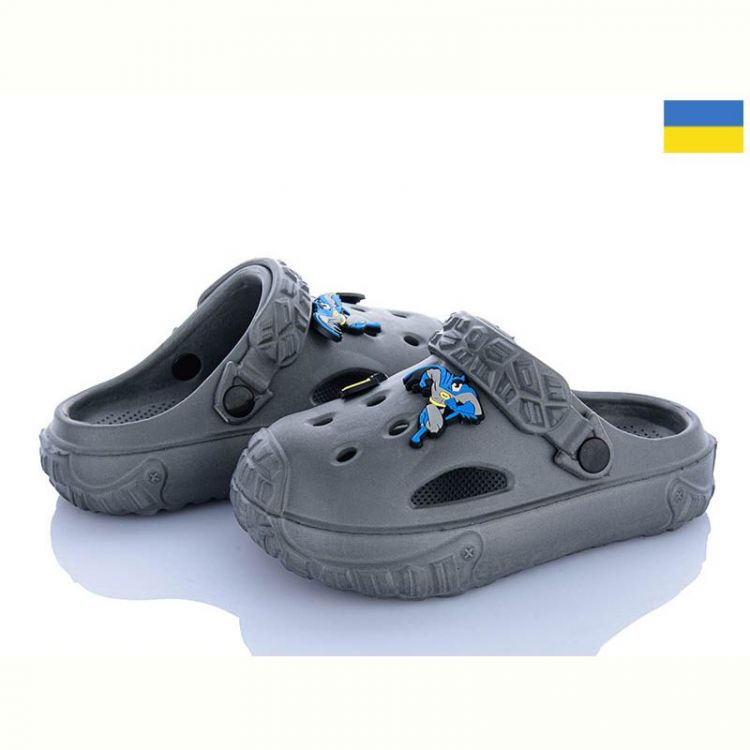 Купить Кроксы Verta 1003 графіт на obuv-plus.com.ua