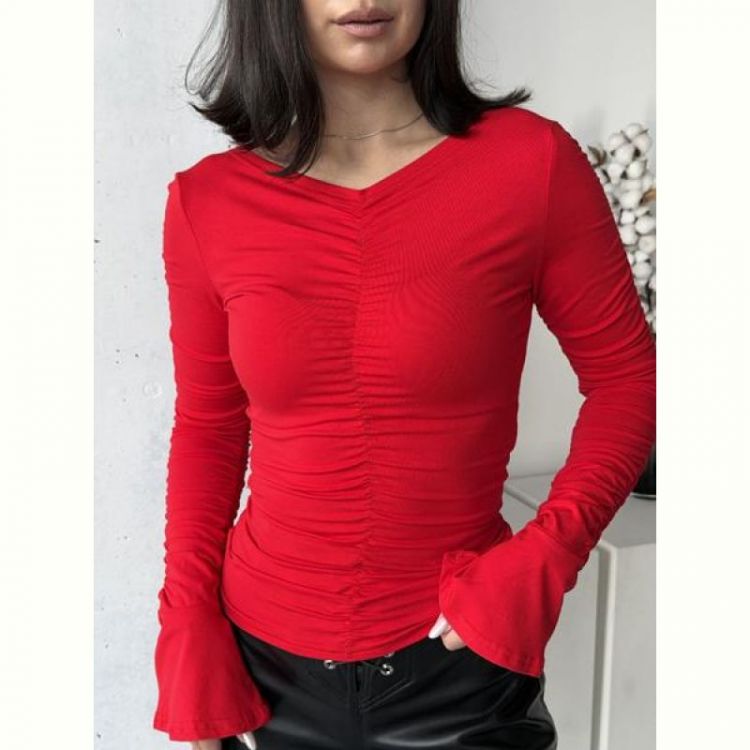 Купить Свитер Arina 1708 red на obuv-plus.com.ua