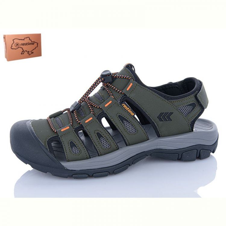 Купить Сандалии Restime YML25628 khaki на obuv-plus.com.ua