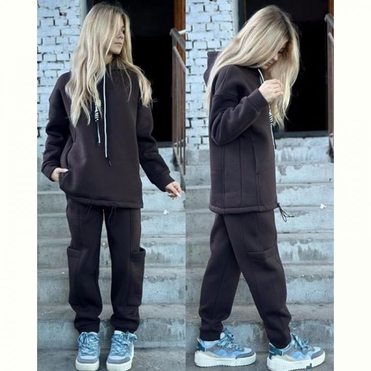 Купить Костюм спорт Karolina KR320 d.grey на obuv-plus.com.ua