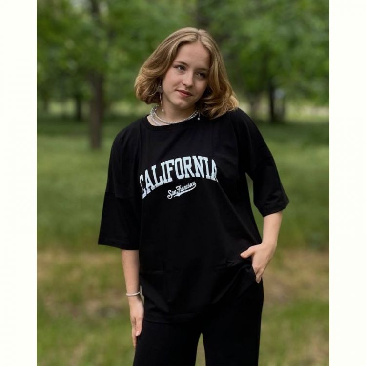 Купить Футболка Mary Brand 528 black на obuv-plus.com.ua