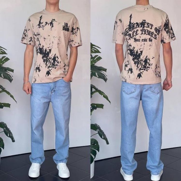 Купить Футболка i8denim 90572 beige на obuv-plus.com.ua