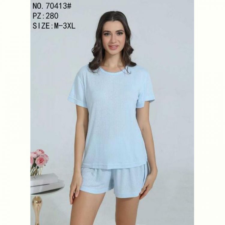 Купить Пижама Fili Wear 70413 l.blue на obuv-plus.com.ua