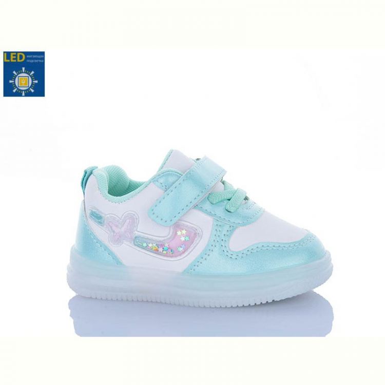 Купить Кроссовки Comfort-baby 875-1 (21-25) LED на obuv-plus.com.ua