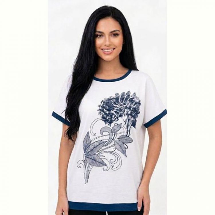 Купить Футболка LeVisha 25022 white-navy на obuv-plus.com.ua