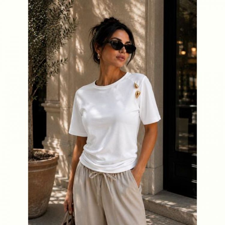 Купить Футболка New Season F052 white на obuv-plus.com.ua