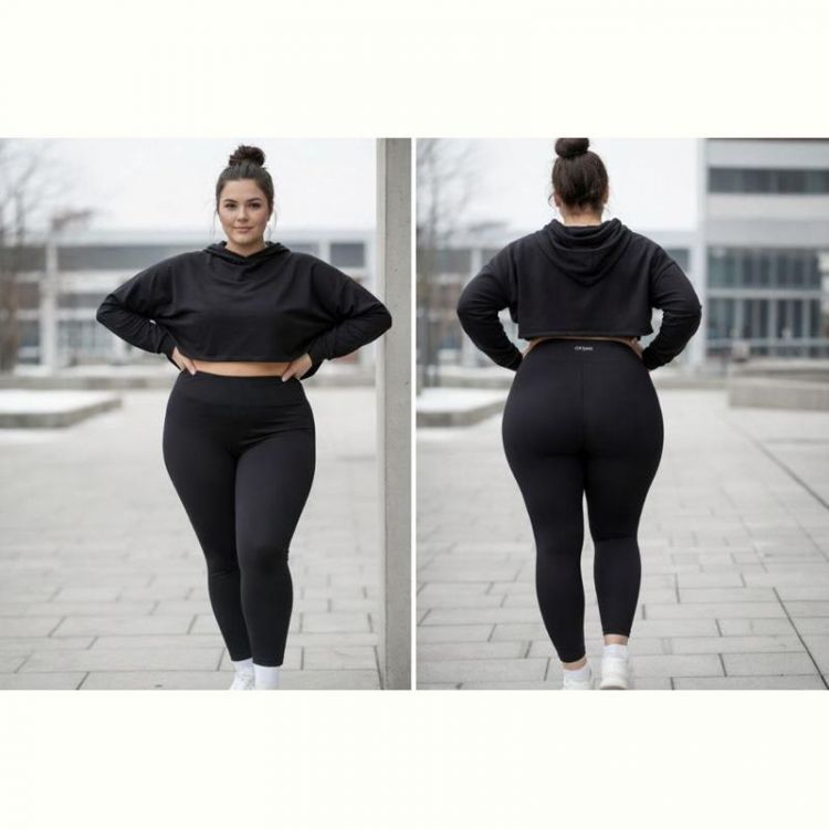 Купить Лосины Sport style 5002 black на obuv-plus.com.ua