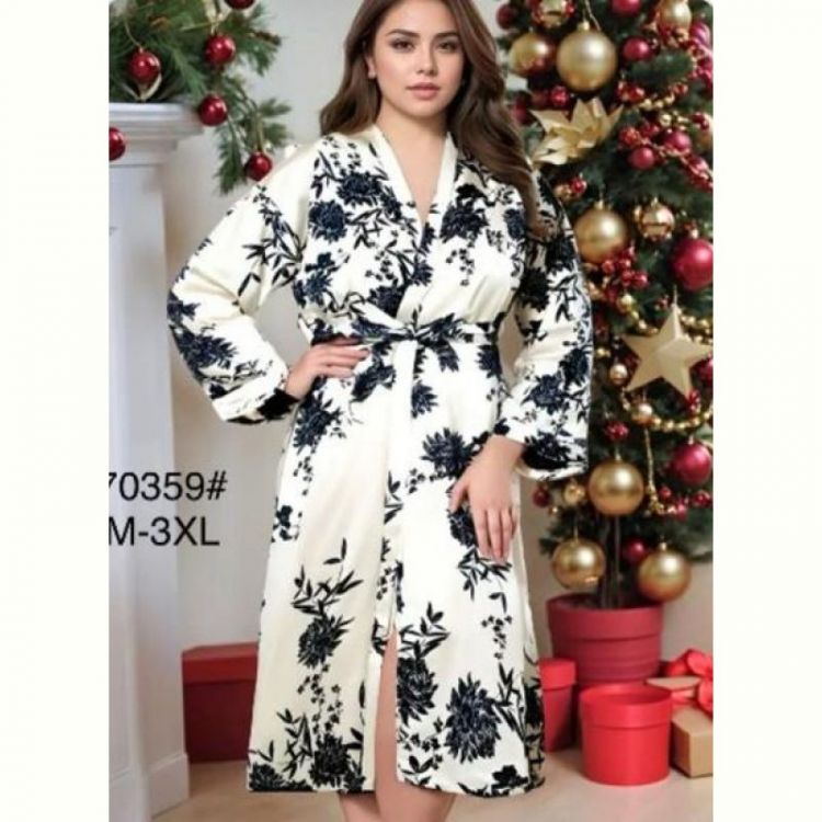 Купить Халат Romeo life 70359 white на obuv-plus.com.ua