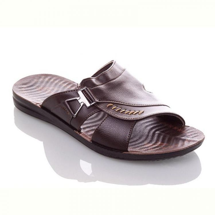 Купить Шлепанцы Demur MKD6364 brown на obuv-plus.com.ua