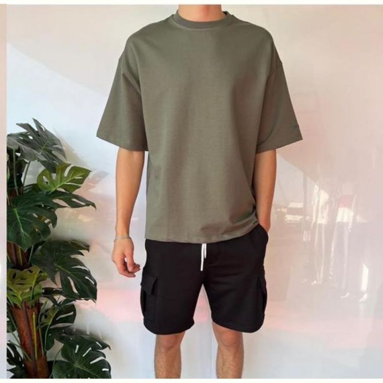 Купить Футболка i8denim 2071 khaki на obuv-plus.com.ua