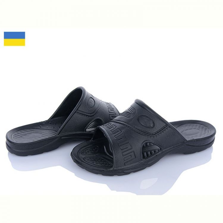 Купить Шлепанцы Cross Піна чол.B3 чорний на obuv-plus.com.ua