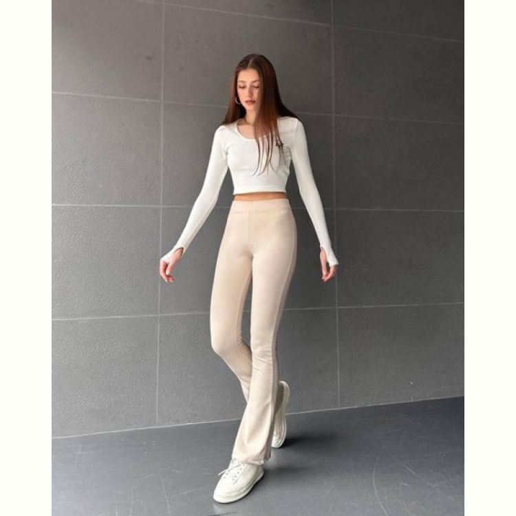 Купить Лосины Sport style 608 beige на obuv-plus.com.ua
