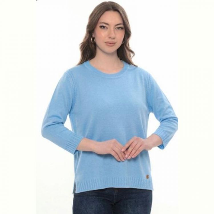 Купить Свитер Julia JL1170 l.blue на obuv-plus.com.ua