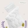 Купить Подушка детская Comfort 40х60 см PAPAELLA для младенцев антиаллергенная для детей плоская низкая белая на obuv-plus.com.ua