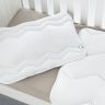 Купить Подушка детская Comfort 40х60 см PAPAELLA для младенцев антиаллергенная для детей плоская низкая белая на obuv-plus.com.ua