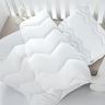 Купить Подушка детская Comfort 40х60 см PAPAELLA для младенцев антиаллергенная для детей плоская низкая белая на obuv-plus.com.ua