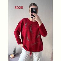 Купить Свитер FSN 5029-1 red на obuv-plus.com.ua