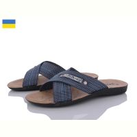 Купить Шлепанцы Demur TRK26-2-007-1 синій на obuv-plus.com.ua