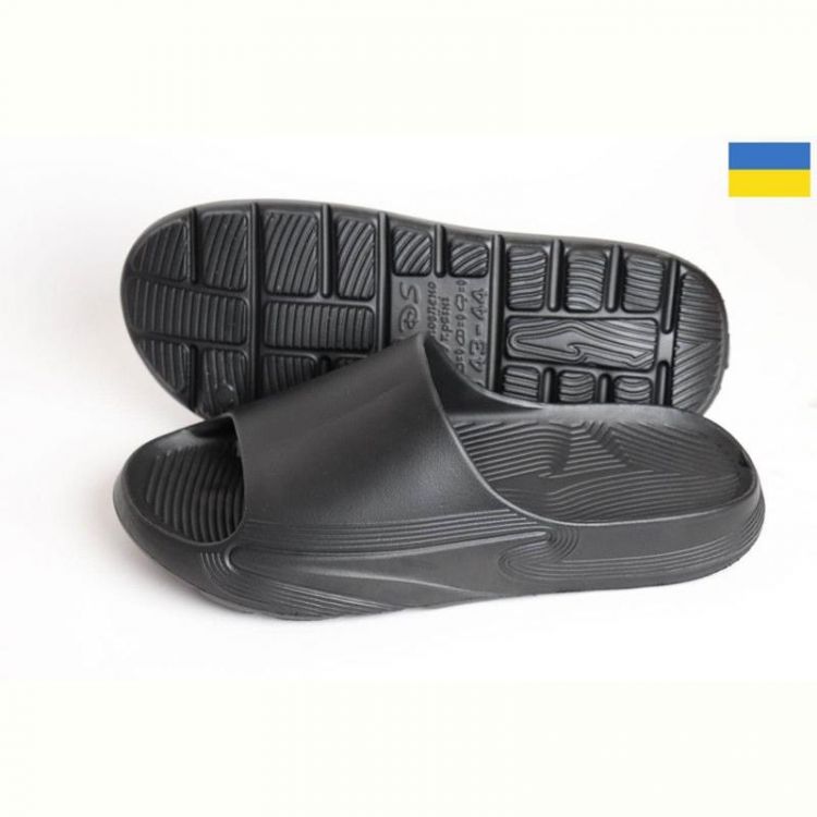 Купить Шлепанцы Dago П47 чорний на obuv-plus.com.ua