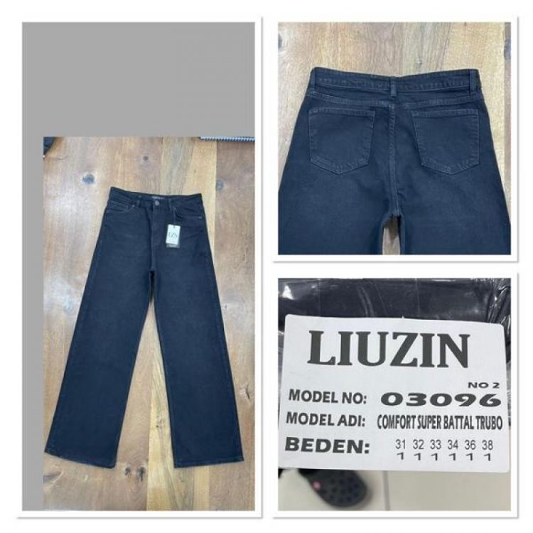 Купить Джинсы Maxim Jeans 03096-2 black на obuv-plus.com.ua