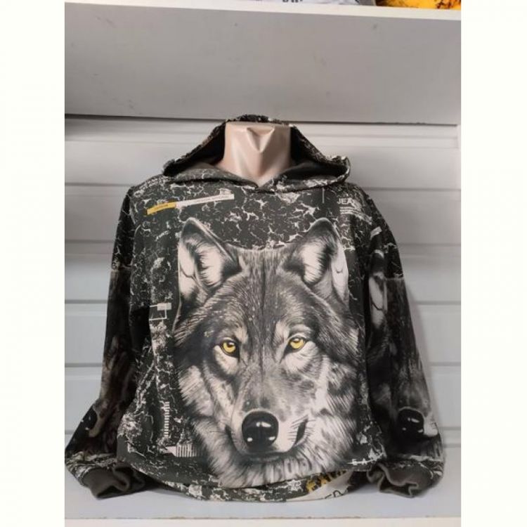 Купить Худи Panda 1521 black на obuv-plus.com.ua
