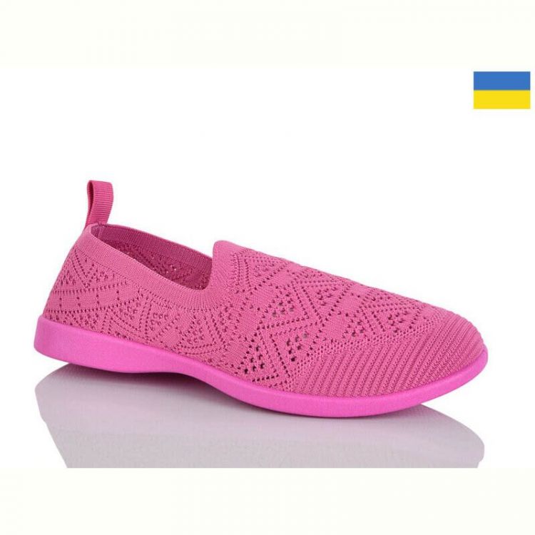Купить Слипоны Demur 6615 рожевий на obuv-plus.com.ua