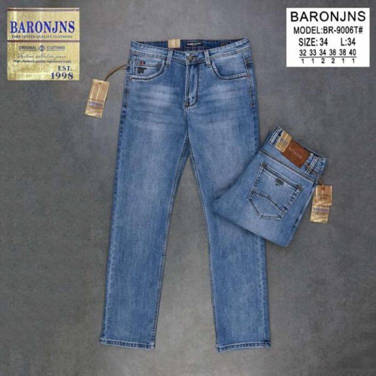 Купить Джинсы Baron Jeans BR9006 blue на obuv-plus.com.ua