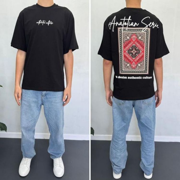 Купить Футболка i8denim 90551 black на obuv-plus.com.ua