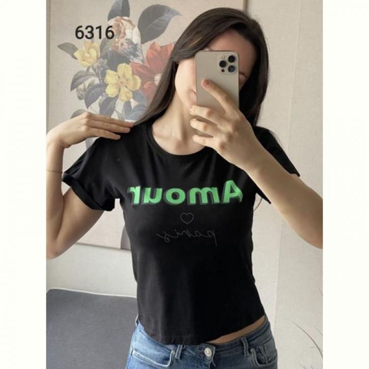 Купить Футболка FSN 6316 black на obuv-plus.com.ua