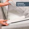 Купить Наматрасник защитный 160x200 см IDEIA с резинками по углам антиаллергенный супер плотный серый на obuv-plus.com.ua