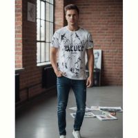 Купить Футболка Style M.Clothes SM74 white на obuv-plus.com.ua