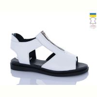 Купить Босоножки Garti 0127 білий шкіра на obuv-plus.com.ua