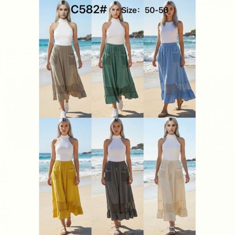 Купить Юбка Estima C582 green на obuv-plus.com.ua