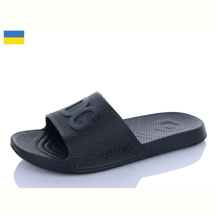 Купить Шлепанцы Dago D131 чорний на obuv-plus.com.ua
