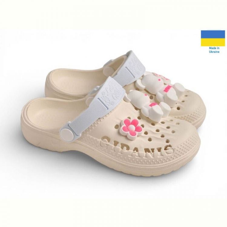 Купить Кроксы Gipanis 009 кремовий на obuv-plus.com.ua