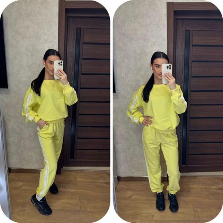 Купить Костюм спорт Valentina 110 yellow на obuv-plus.com.ua
