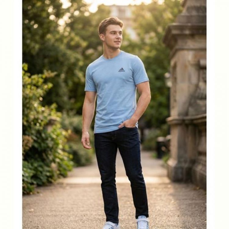 Купить Футболка Style M.Clothes SM173 l.blue на obuv-plus.com.ua
