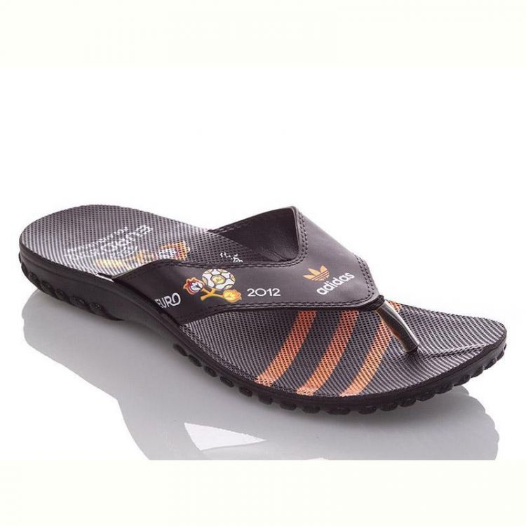 Купить Шлепанцы Malibu A black-orange V на obuv-plus.com.ua