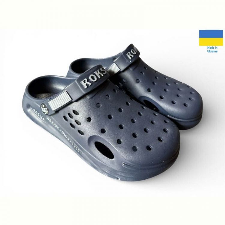 Купить Кроксы Roksol 517-019 синій на obuv-plus.com.ua