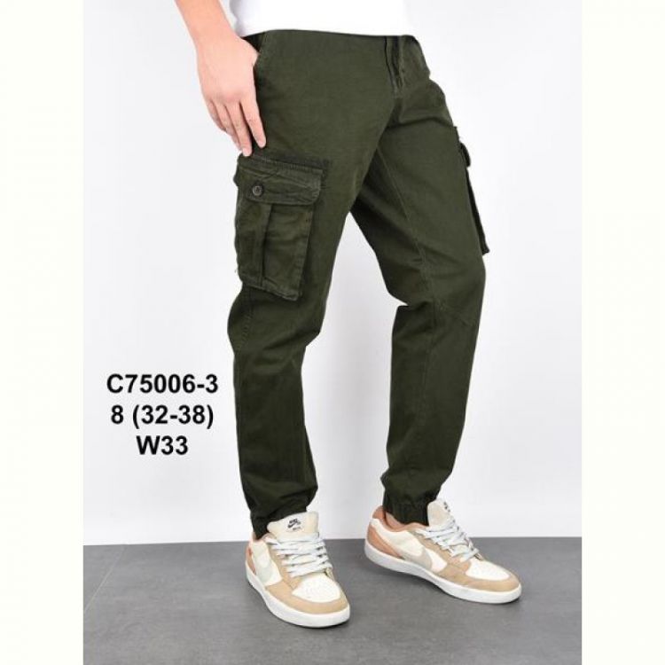 Купить Джоггеры God Baron C75006-3 khaki на obuv-plus.com.ua