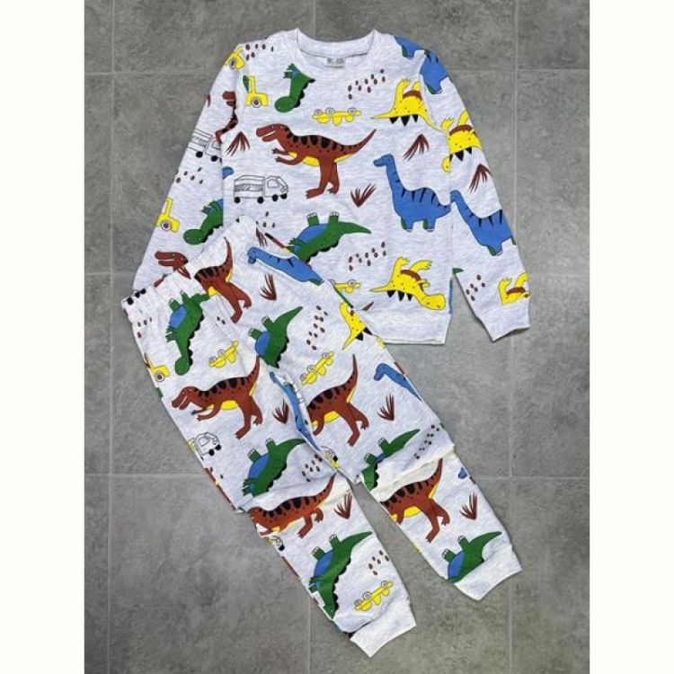 Купить Пижама Fili kids FK1375 l.grey на obuv-plus.com.ua